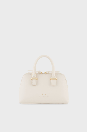 Armani Exchange Logolu Çıkarılabilir Askılı Bayan Çanta XW000938 AF13686 U1074 EKRU - 7