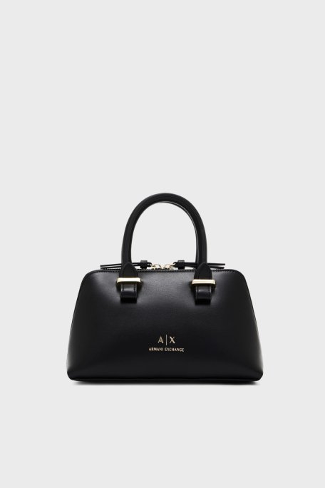 Armani Exchange Logolu Çıkarılabilir Askılı Bayan Çanta XW000938 AF13686 UC001 SİYAH - 1