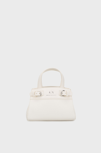 Armani Exchange Logolu Çıkarılabilir Omuz Askılı Bayan Çanta 949134 4R755 14212 BEYAZ - 1