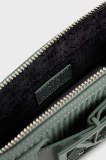 Armani Exchange Logolu Çıkarılabilir Omuz Askılı Bayan Çanta XW000921 AF13673 U7231 HAKİ - 4