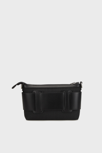 Armani Exchange Logolu Çıkarılabilir Omuz Askılı Bayan Çanta XW000921 AF13673 UC001 SİYAH - 2