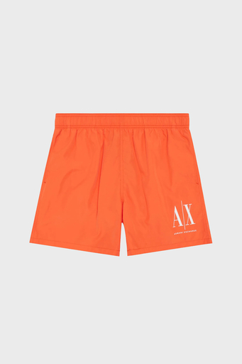 Armani Exchange Logolu Deniz Şortu Cepli Erkek Mayo Short 953034 CC623 00268 TURUNCU - 2