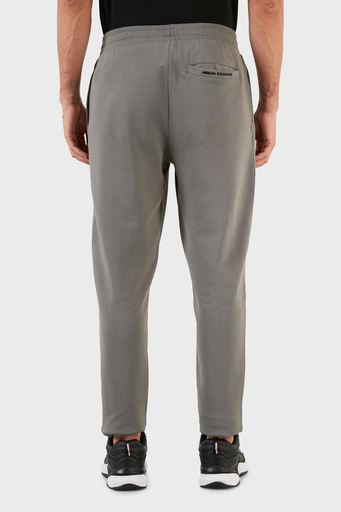 Armani Exchange Logolu Elastik Bel Bantlı Regular Fit Pamuklu Jogger Erkek Pantolon 6LZPAS ZJBWZ 1979 GRİ - 4