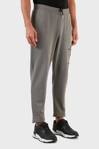 Armani Exchange Logolu Elastik Bel Bantlı Regular Fit Pamuklu Jogger Erkek Pantolon 6LZPAS ZJBWZ 1979 GRİ - 7