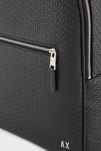 Armani Exchange Logolu Erkek Sırt Çantası XM000156 AF11928 UC001 SİYAH - 5