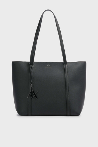 Armani Exchange Logolu Fermuarlı Bayan Çanta 942930 CC726 28621 SİYAH - 1