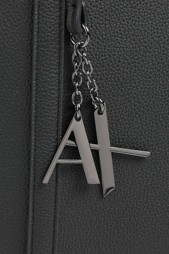 Armani Exchange Logolu Fermuarlı Bayan Çanta 942930 CC726 28621 SİYAH - 4
