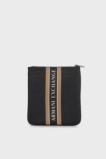 Armani Exchange Logolu Fermuarlı Erkek Çanta 952397 CC831 27121 SİYAH - 1