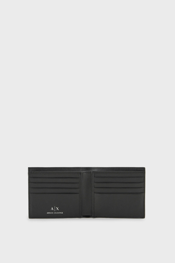 Armani Exchange Logolu Hakiki Deri Erkek Cüzdan 958097 4R847 00020 SİYAH - 3
