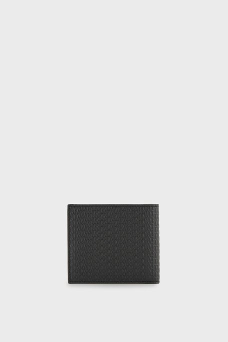 Armani Exchange Logolu Hakiki Deri Erkek Cüzdan 958097 4R847 00020 SİYAH - 2