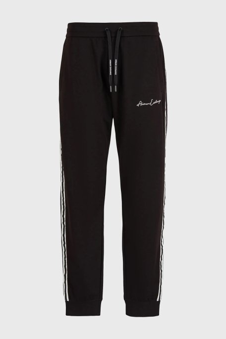 Armani Exchange Logolu Jogger Erkek Pantolon 8NZPSG Z9N1Z 1200 SİYAH - 5