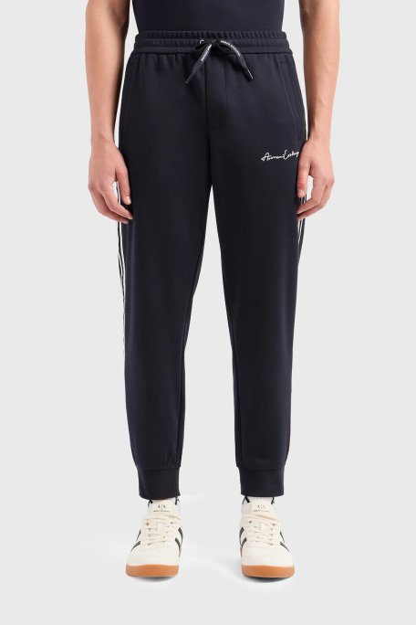 Armani Exchange logolu Jogger Erkek Pantolon 8NZPSG Z9N1Z 1510 LACİVERT - 1