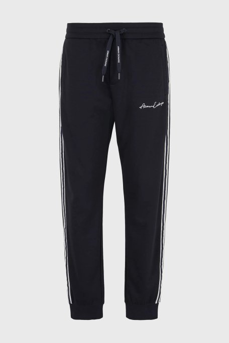 Armani Exchange logolu Jogger Erkek Pantolon 8NZPSG Z9N1Z 1510 LACİVERT - 5