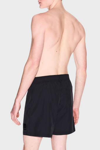 Armani Exchange Logolu Regular Fit Normal Bel Erkek Mayo Short XM000812 AF13556 UC001 SİYAH - 2