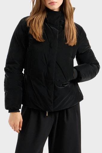 Armani Exchange Logolu Slim Fit Şişme Bayan Mont 6DYB43 YN6YZ 1200 SİYAH - 6