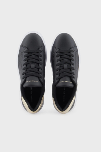 Armani Exchange Logolu Sneaker Bayan Ayakkabı XDX165 XV891 T780 SİYAH - 3