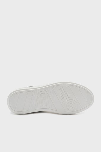 Armani Exchange Logolu Sneaker Erkek Ayakkabı XUX218 XV856 N480 BEYAZ-SİYAH - 4