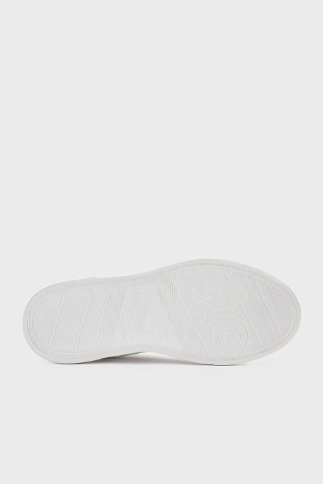 Armani Exchange Logolu Sneaker Erkek Ayakkabı XUX219 XV857 01015 BEYAZ - 12