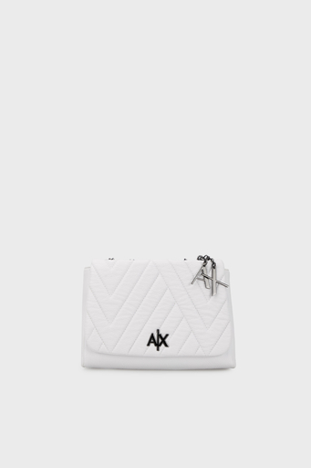 Armani Exchange Logolu Zincir Askılı Bayan Çanta 942853 2F745 00010 BEYAZ - 1
