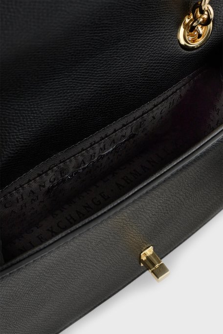Armani Exchange Logolu Zincir Askılı Bayan Çanta 942986 4R731 19921 SİYAH - 4
