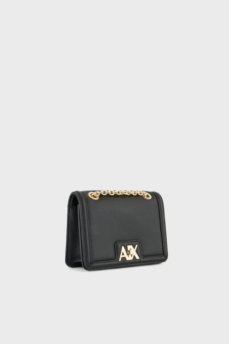 Armani Exchange Logolu Zincir Askılı Bayan Çanta 942986 4R731 19921 SİYAH - 6