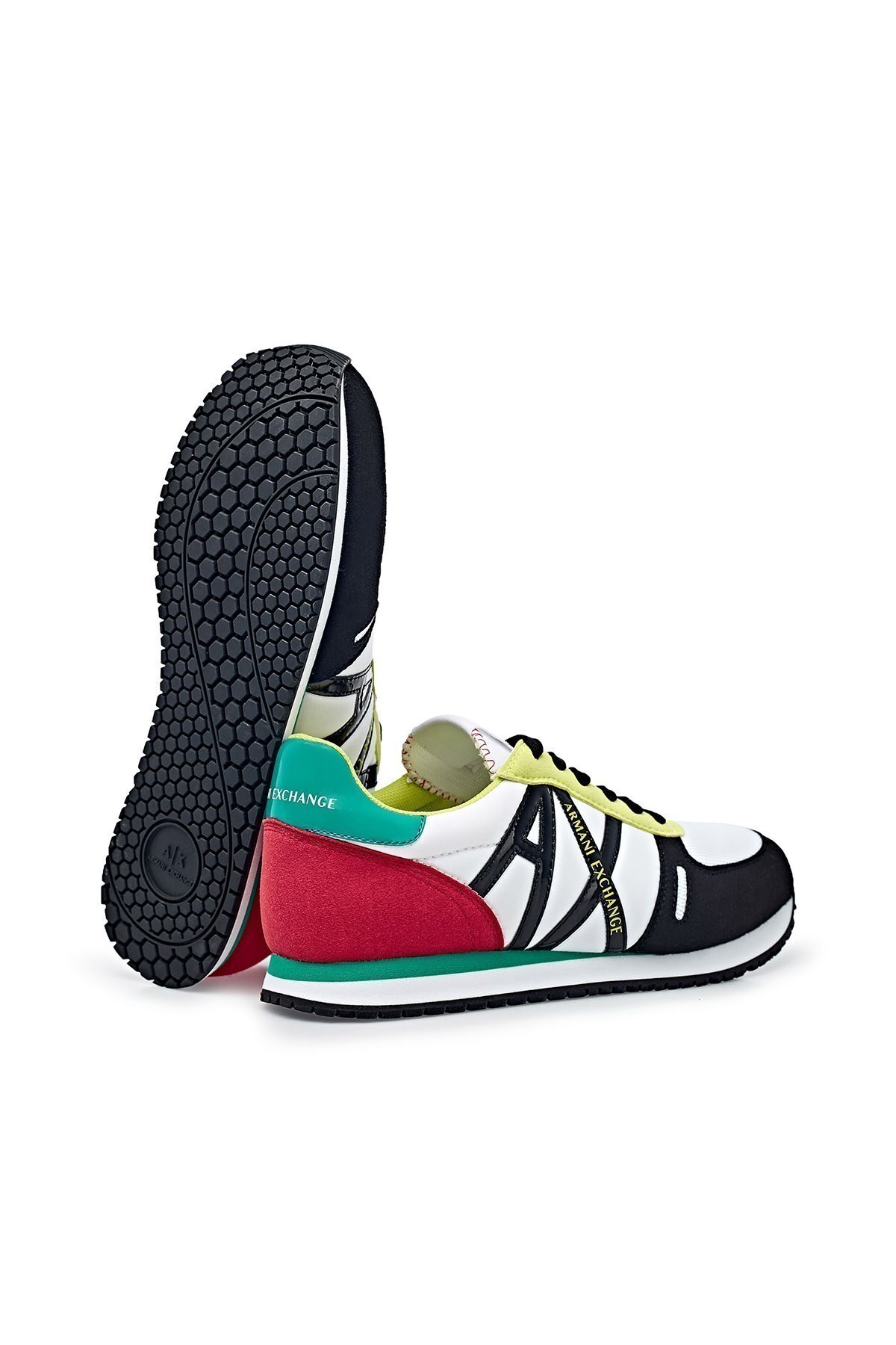 Armani Exchange Marka Logolu Sneaker Bayan Ayakkabı XDX031 XCC62 K512 BEYAZ