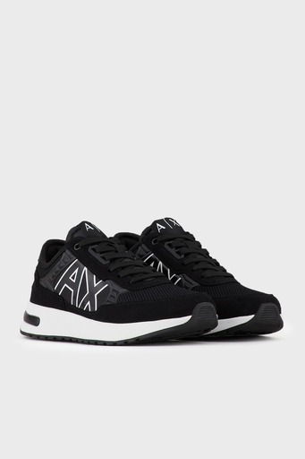 Armani Exchange Marka Logolu Spor Erkek Ayakkabı XUX090 XV276 00002 SİYAH - 7