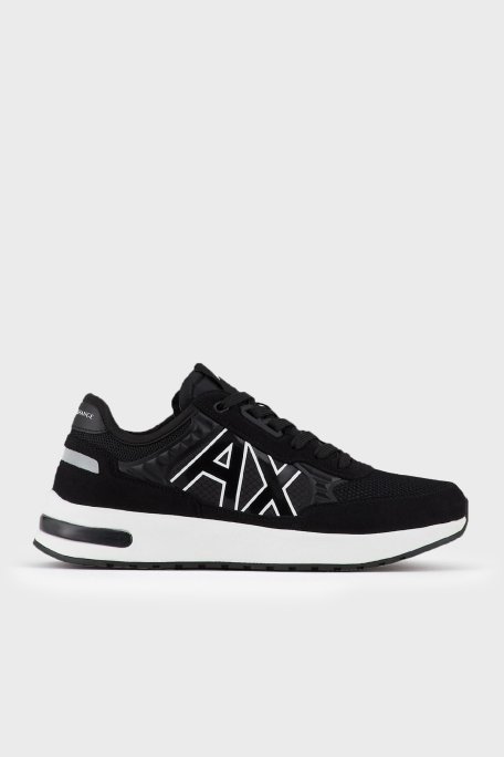 Armani Exchange Marka Logolu Spor Erkek Ayakkabı XUX090 XV276 00002 SİYAH - 6