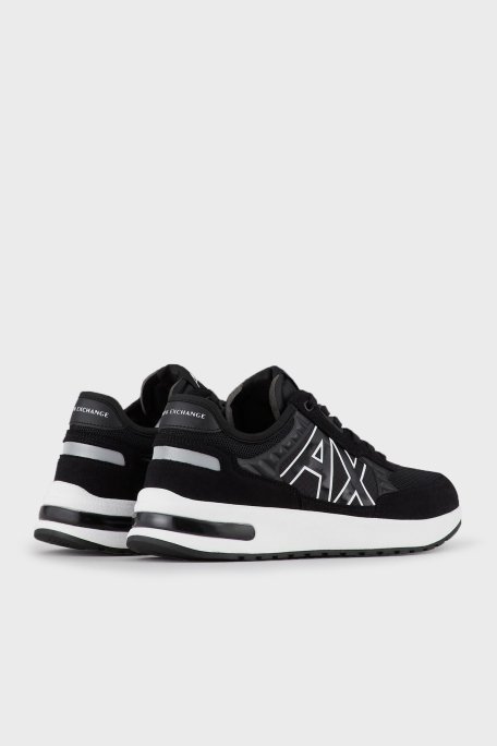 Armani Exchange Marka Logolu Spor Erkek Ayakkabı XUX090 XV276 00002 SİYAH - 10