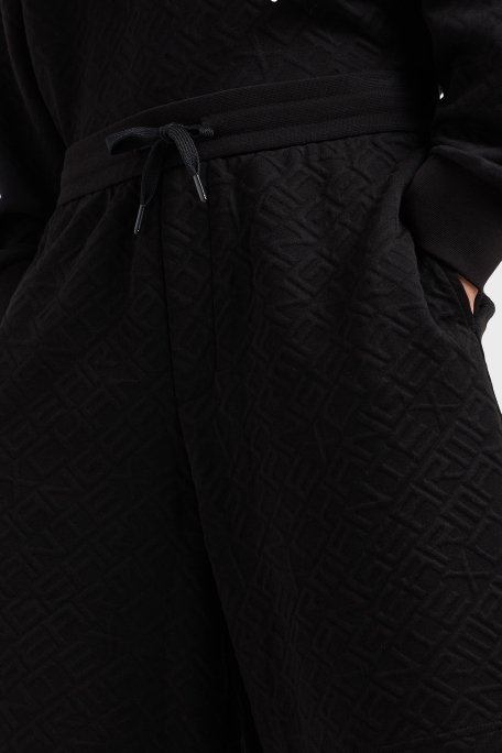 Armani Exchange Monogram Logo Baskılı Regular Fit Normal Bel Erkek Short XM000476 AF13037 FC013 SİYAH - 4