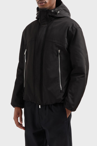 Armani Exchange Oversize Fit Cepli Kapüşonlu Erkek Mont XM000035 AF10324 UC001 SİYAH - 1