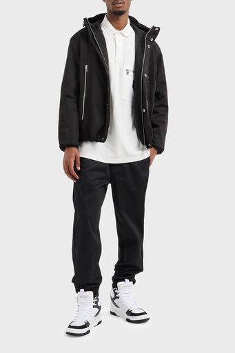 Armani Exchange Oversize Fit Cepli Kapüşonlu Erkek Mont XM000035 AF10324 UC001 SİYAH - 3