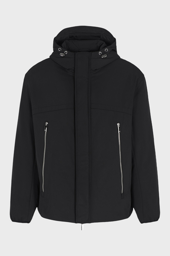 Armani Exchange Oversize Fit Cepli Kapüşonlu Erkek Mont XM000035 AF10324 UC001 SİYAH - 5
