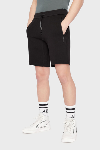 Armani Exchange Pamuklu Cepli Regular Fit Erkek Bermuda 8NZS75 ZJKRZ 1200 SİYAH - 1