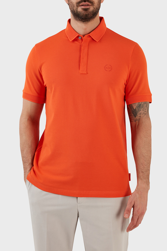 Armani Exchange Pamuklu Düğmeli Slim Fit Erkek Polo T Shirt 8NZF91 ZJ81Z 1439 TURUNCU - 1