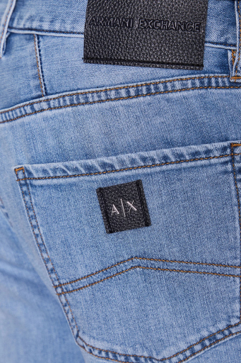 Armani Exchange Pamuklu Esnek Slim Fit Denim Erkek Bermuda 3RZJ65 Z3UGZ 1500 LACİVERT - 10
