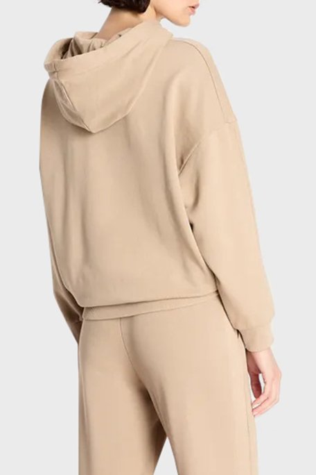 Armani Exchange Pamuklu Kapüşonlu Regular Fit Bayan Sweat 6RYM38 YJEBZ 0748 SÜTLÜ KAHVE - 8
