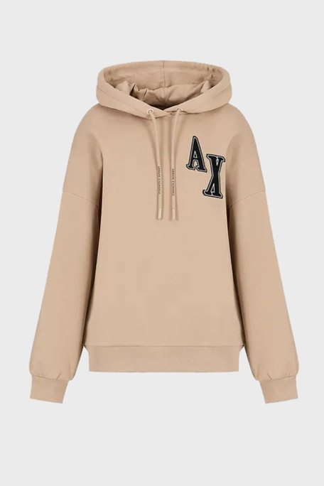 Armani Exchange Pamuklu Kapüşonlu Regular Fit Bayan Sweat 6RYM38 YJEBZ 0748 SÜTLÜ KAHVE - 10