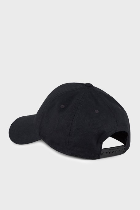 Armani Exchange Pamuklu Logo Detaylı Erkek Şapka 954112 CC571 00121 SİYAH-BEYAZ - 3