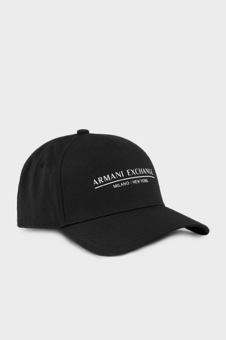 Armani Exchange Pamuklu Logolu Erkek Şapka 954202 CC150 00020 SİYAH - 1
