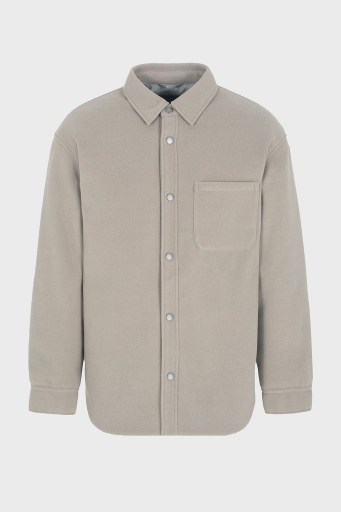 Armani Exchange Pamuklu Logolu Loose Fit Erkek Gömlek 6DZB33 ZN5PZ 17AC VİZON - 10