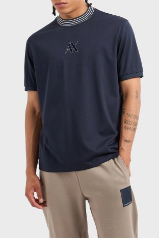 Tシャツ・カットソー ARMANI EXCHANGE Men T-shirt Blue 6DZTJRZJ9AZ 1510 undefined