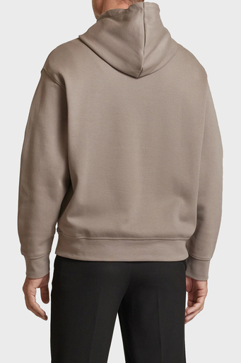 Armani Exchange Pamuklu Logolu Regular Fit Kapüşonlu Erkek Sweat 6DZMJB ZJNKZ 17AC VİZON - 3