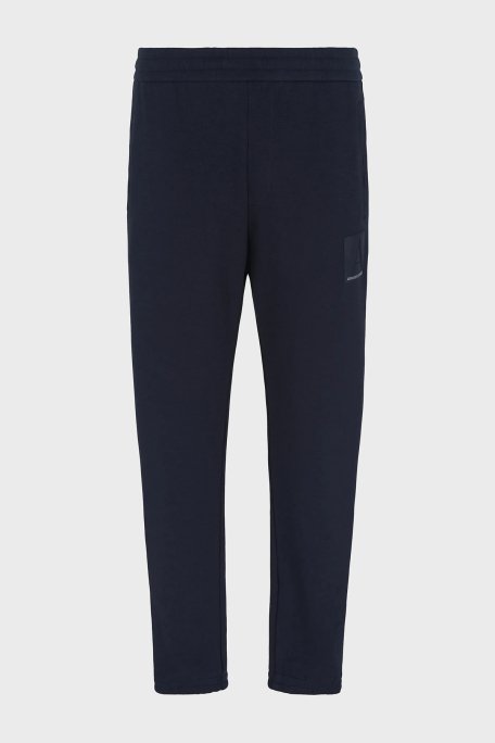 Armani Exchange Pamuklu Logolu Regular Fit Normal Bel Jogger Erkek Pantolon 6DZPJA ZJNKZ 1510 LACİVERT - 4