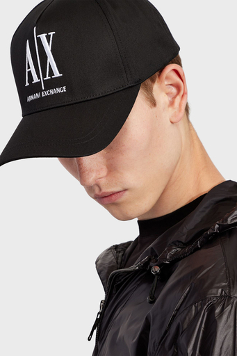 Armani Exchange Pamuklu Marka Logolu Erkek Şapka 954047 CC811 00020 SİYAH