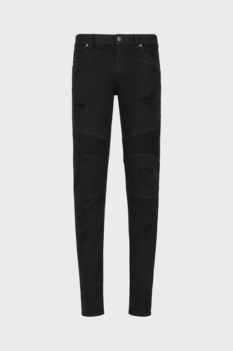 Armani Exchange Pamuklu Normal Bel Skinny Fit Dar Paça J27 Jeans Erkek Kot Pantolon 3RZJ27 Z1AAZ 1200 SİYAH - 4