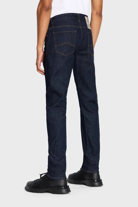 Armani Exchange Pamuklu Normal Bel Skinny Fit J14 Jeans Erkek Kot Pantolon 6RZJ14 Z691Z 1500 MAVİ - 2