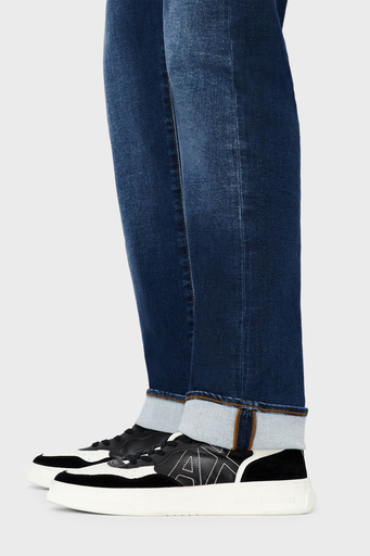 Armani Exchange Pamuklu Normal Bel Slim Fit J13 Jeans Erkek Kot Pantolon 3RZJ13 Z1XXZ 1500 LACİVERT - 2
