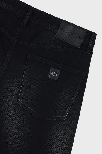 Armani Exchange Pamuklu Normal Bel Slim Fit J24 Jeans Erkek Kot Pantolon 6RZJ24 Z1VQZ 0204 SİYAH - 7