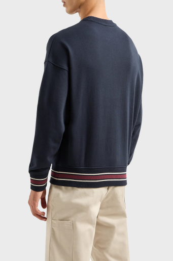 Armani Exchange Pamuklu Regular Fit Bisiklet Yaka Erkek Sweat 6RZMJE ZJDPZ 1510 LACİVERT - 3